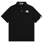BAPE A BATHING Ape Head Logo Polo T-Shirt