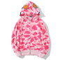 BAPE WGM Camo Zipper Hoodie