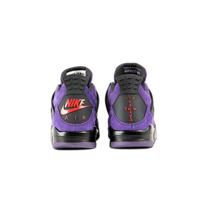 Travis Scott x Air Jordan 4 Retro ‘Purple Suede – Black Midsole’
