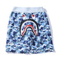 BAPE Double-hat Big ABC Camo Shark Hoodie