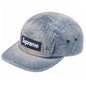 Supreme 24SS Washed Blue Baseball Cap