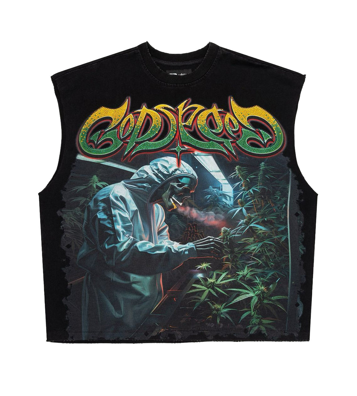 Godspeed 420 Indoor VVS Sleeveless Tee Black
