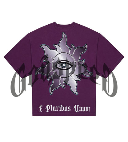 Godspeed JFK to MIA Tee Purple