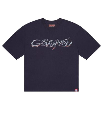 Godspeed New Age Logo Tee Navy