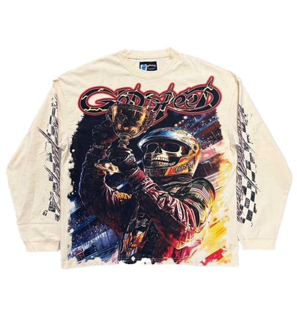 Godspeed Podium Dreams L/S Tee Bone