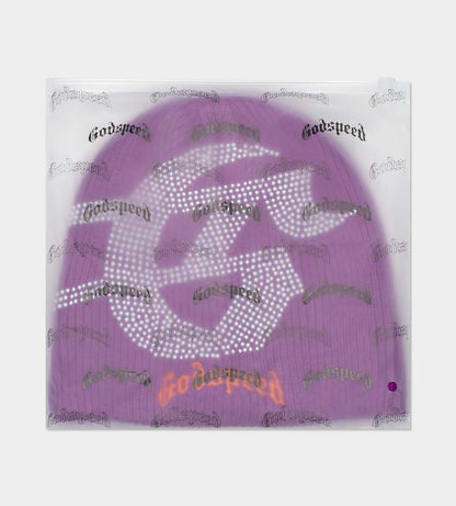 Godspeed Studded Beanie Purple