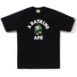 BAPE Woodland Camo College Tee